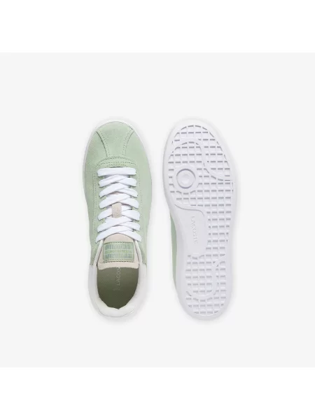 Lacoste Zamszowe Trampki Baseshot biały