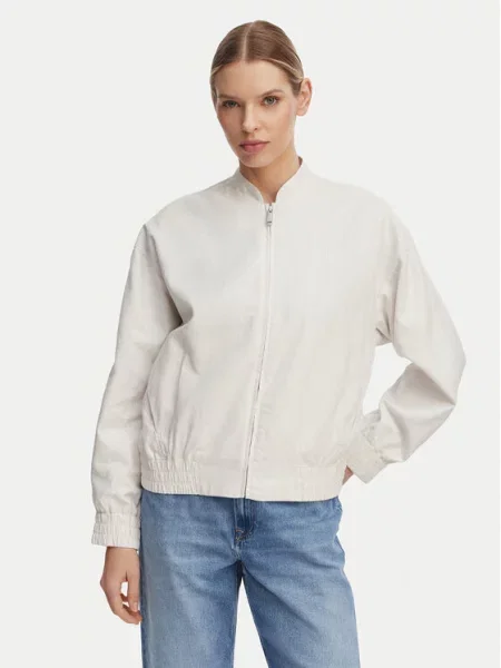 Calvin Klein Jeans Bomber jakna Svetlo bež