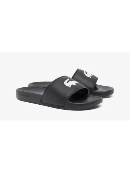 Klapki Sportowe Lacoste Serve Slide czarne