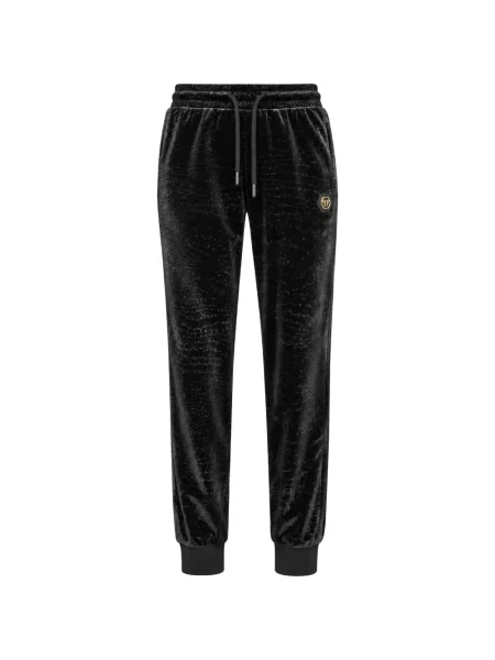 Běžecké kalhoty Philipp Plein černé