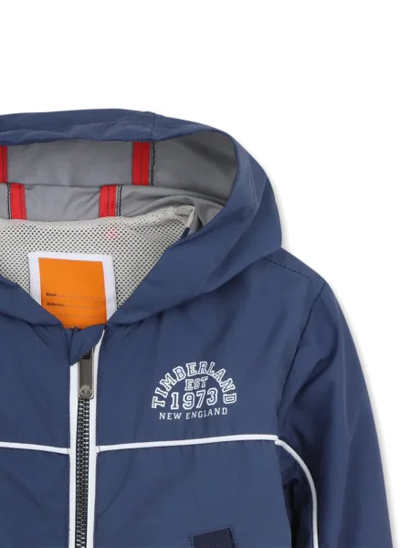 Płaszcz dziecięcy Timberland niebieski