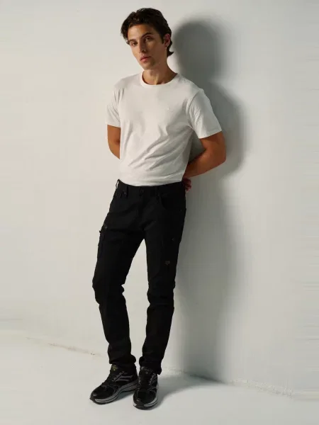 KOROSHI Jeans negru