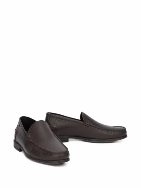 Pantofi loafer Bally din piele maro