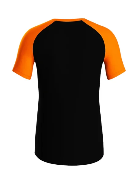 JAKO Funkčné tričko svetlosivá / oranžová čierna