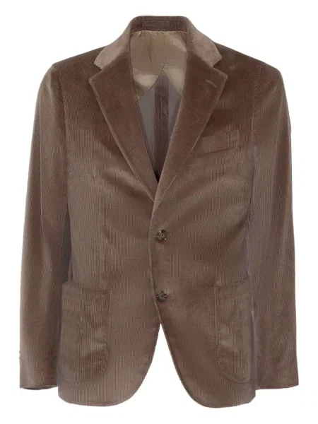 Sacou Lardini de catifea cord maro