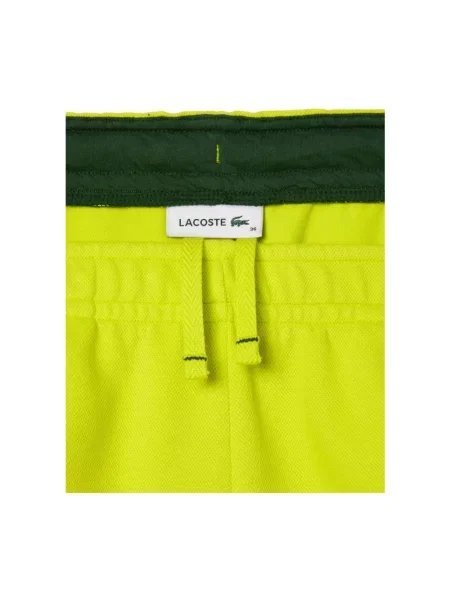 Spodnie dresowe Lacoste żółte