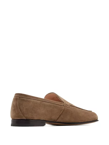 Pantofi loafer Forsa din piele de căprioară maro