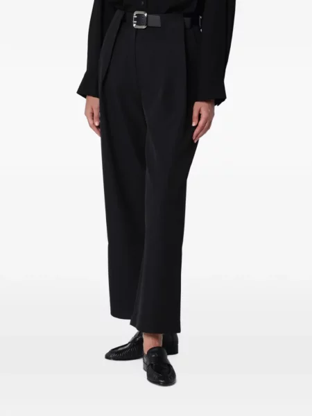 Cu centură pantaloni Source Unknown negru