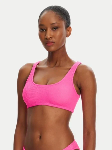Banana Moon Bikini partea de sus Justin Scrunchy roz
