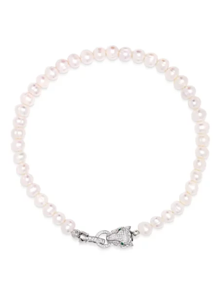 Κολιέ Nialaya Jewelry με μαργαριτάρια λευκό