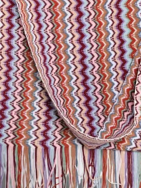 Fular Missoni cu franjuri