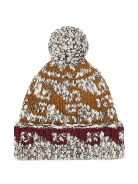Pletena kapa Moncler Grenoble pomponi