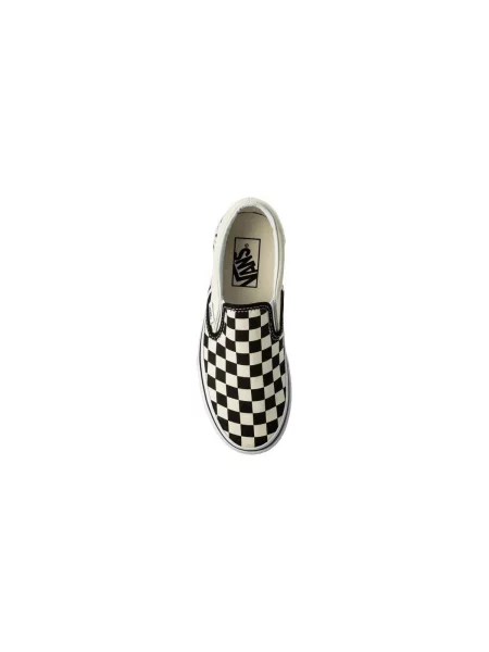 Tenisice Vans Classic Slip-On P Blk&Whtchckerboard/Wht bijela