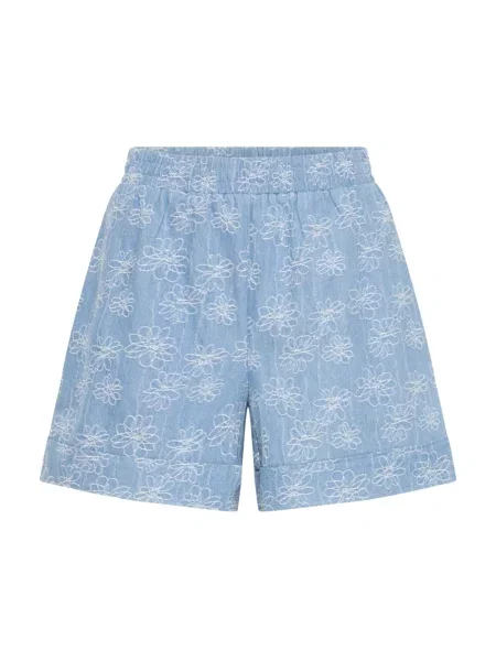 Szorty jeansowe Ichi niebieskie