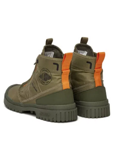 Boty Palladium Travel Hi Dusky zelené