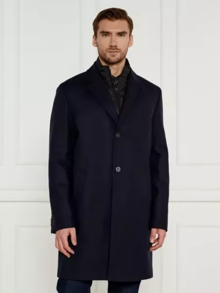 HUGO De lână palton