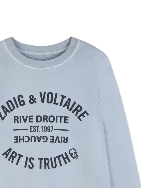 Bluza dziecięca Zadig & Voltaire niebieska