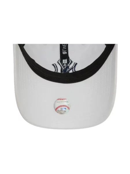Czapka z daszkiem New Era klasyczna biała