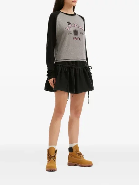 Fusta mini Mini Cream negru