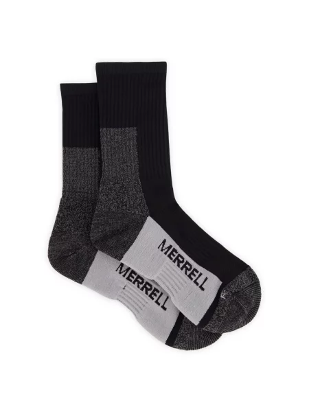 MERRELL Șosete sport gri metalic / negru alb