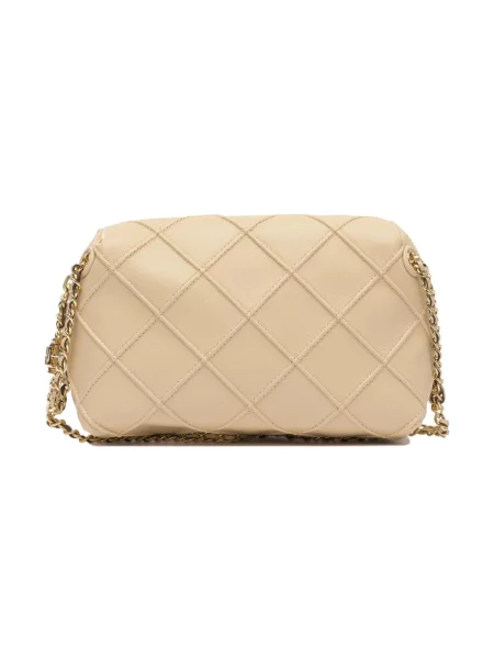 Torebka Tory Burch skórzana beżowa