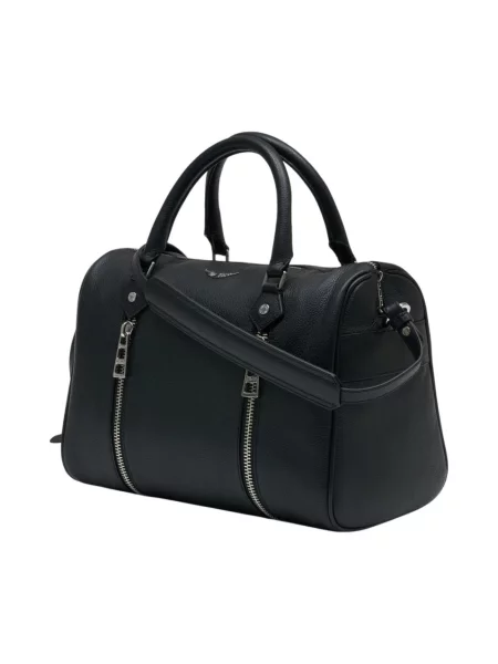 Torebka crossbody Zadig & Voltaire skórzana czarna