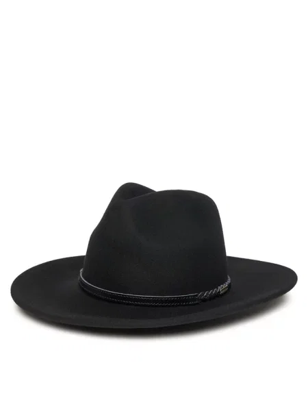 Barbour Kapelusz Tack Fedora czarny