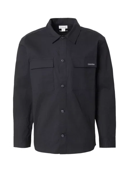 Calvin Klein Jeans Geacă de primăvară-toamnă negru