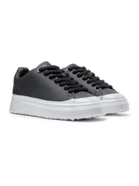 Sneakersy Mallet London skórzane czarne