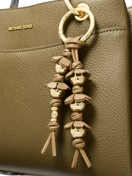 Φλοράλ μενταγιόν Michael Kors περιδέραιο