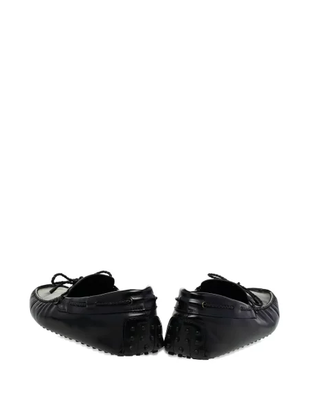 Pantofi loafer Tod's cu funde negru