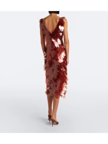 Rochie midi Rabanne roz