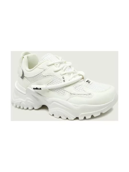 Gaëlle Paris Sneakers alb