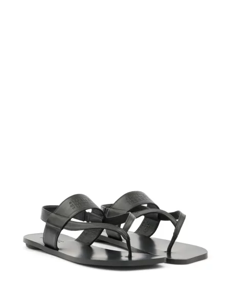 Sandale Mm6 Maison Margiela din piele negru