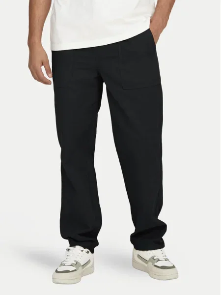 Only & Sons Pantaloni din Sinus negru