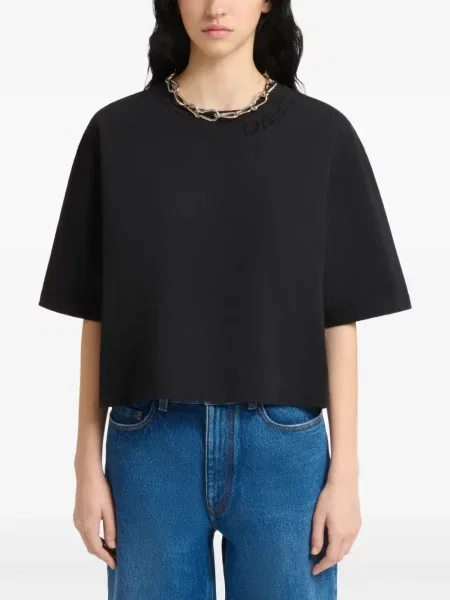 Tricou Marni cu autograf negru