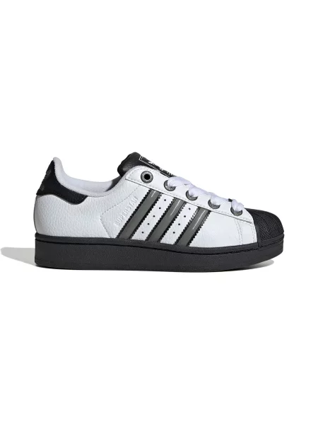 Adidas Superstar II Junior White KobietyDzieci Buty sportowe adidas Originals Size: 3 biały