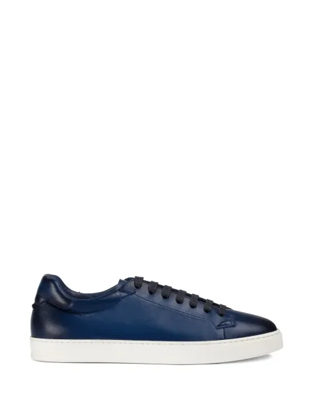Sneakerși Doucal's din piele albastru