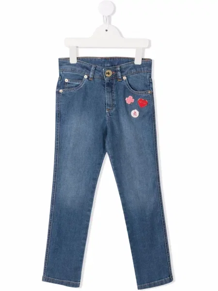 Jeansy dziecięce Lanvin Enfant niebieskie