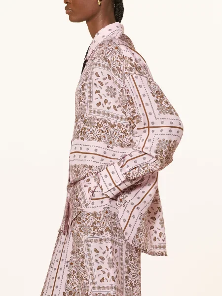 Darling Harbour Košile S Hedvábím bandana print rose růžová