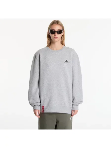 Mikina Alpha Industries s autogramom sivá