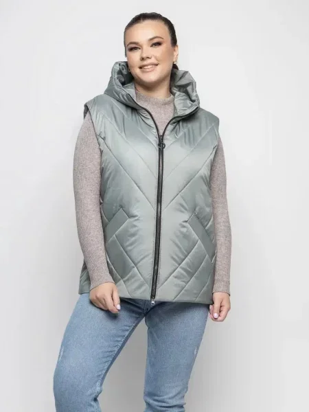 Жилет з утеплювачем UVENTUM м'ятний