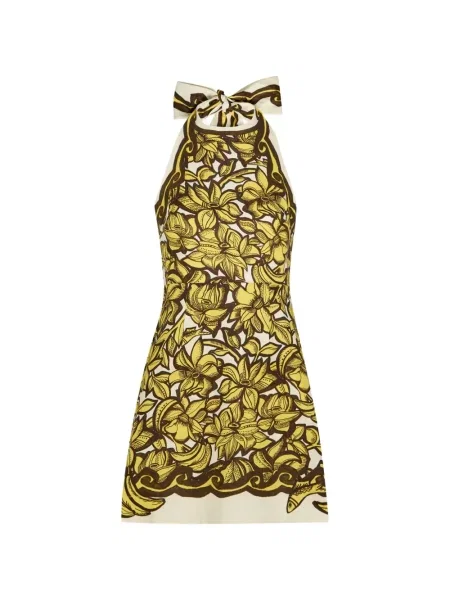 Rochie mini Alemais galben