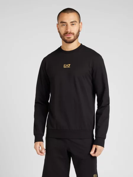 Emporio Armani Mikina zlatá čierna