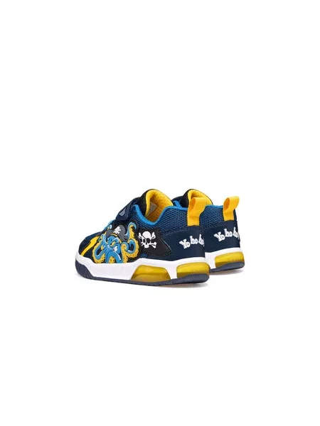 Sneakersy Geox J Inek Boy M Tmavomodrá