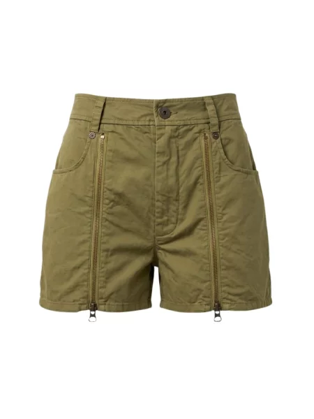 Szorty Mr&mrs Italy z wysoką talią zielone
