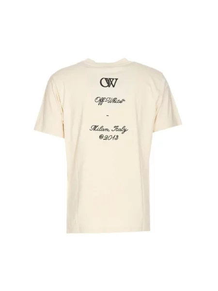 Koszulka Off-white z nadrukiem biała