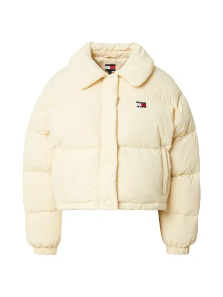 Tommy Jeans Geacă din puf bej