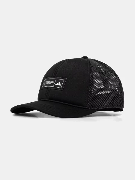 Шапка с козирка adidas SNAP TRUCK CAP с апликация черно