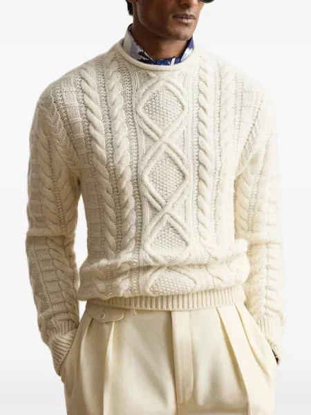 Пуловер Ralph Lauren Purple Label виолетово